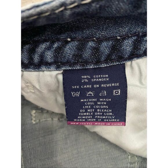 Vigoss Dublin Capri Jeans Mid Rise Embroidered Women’s Junior’s Sz 11/12 - Picture 4 of 5